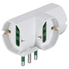 VIMAR SPA VIWRI.00315.B ADATTATORE SFALS. VERT. S17+3UNIV.BIANCO
