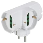 VIMAR SPA VIWRI.00316.B ADATTATORE VERTICALE S31+3 UNIV. BIANCO