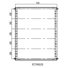 DKC-RAMBLOCK RMBRITMN1081 TELAIO MODULARE 1000X800 AISI 304