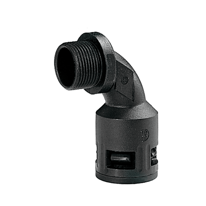 COSMEC - CSM5029M-3640N Rac.90? M40 AD42,5 nero IP66