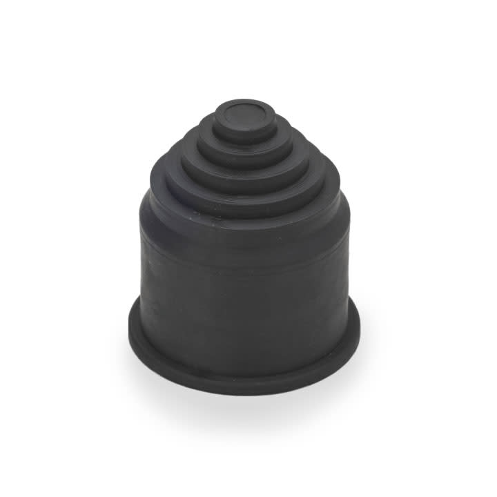 COSMEC - CSM5050-48N Testacanna in TPE, dimensioni 10-47 mm, nero, AD54,5