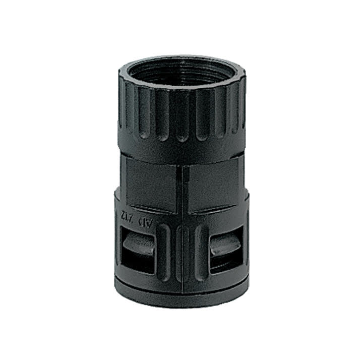 COSMEC - CSM5112-2932N Raccordo diritto ad innesto rapido in PA, filetto femm. plastico, M 32 x 1,5 , IP66, nero, AD34,5