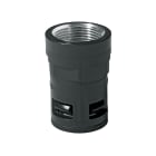 COSMEC - CSM5112M-1216NM Raccordo diritto ad innesto rapido in PA, filetto femm. metallico, M 16 x 1,5 , IP68, nero, AD15,8