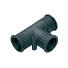 COSMEC - CSM5033-232323N Raccordo di distribuzione a T in TPE, IP68, nero, AD28,5-28,5-28,5