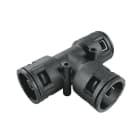 COSMEC - CSM5033-292323NPA Raccordo di distribuzione a T in poliammide, IP68, nero, AD28,5-28,5-34,5