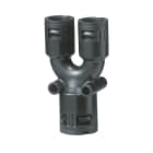 COSMEC - CSM5025-212128NPA Raccordo di distribuzione a Y-PA, IP68, nero, AD21,2-21,2-28,5