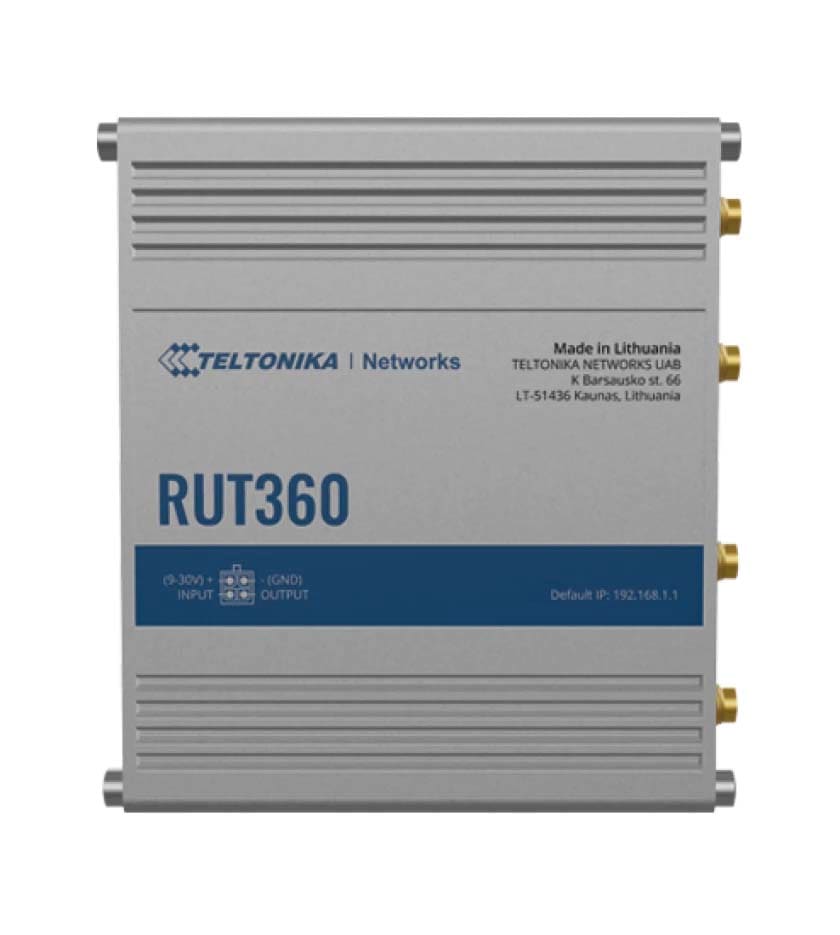 TELTONIKA NETWORKS TTKRUT361100000 ROUTER INDUSTRIALE LTE 300 MBPS