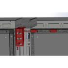 DKC-RAMBLOCK - RMBRZBS04 Boccola unione aste con staffa di sostegno