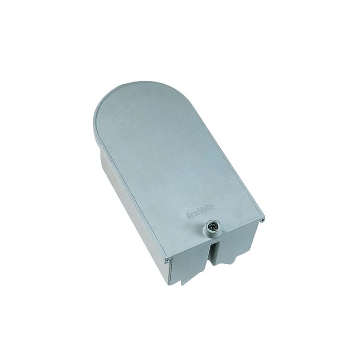 CONCHIGLIA - CON054130042 Serie SCF - Cassetta di derivazione in vetroresina a parete, vuota, dimensioni 327 x 168 mm (AxB)