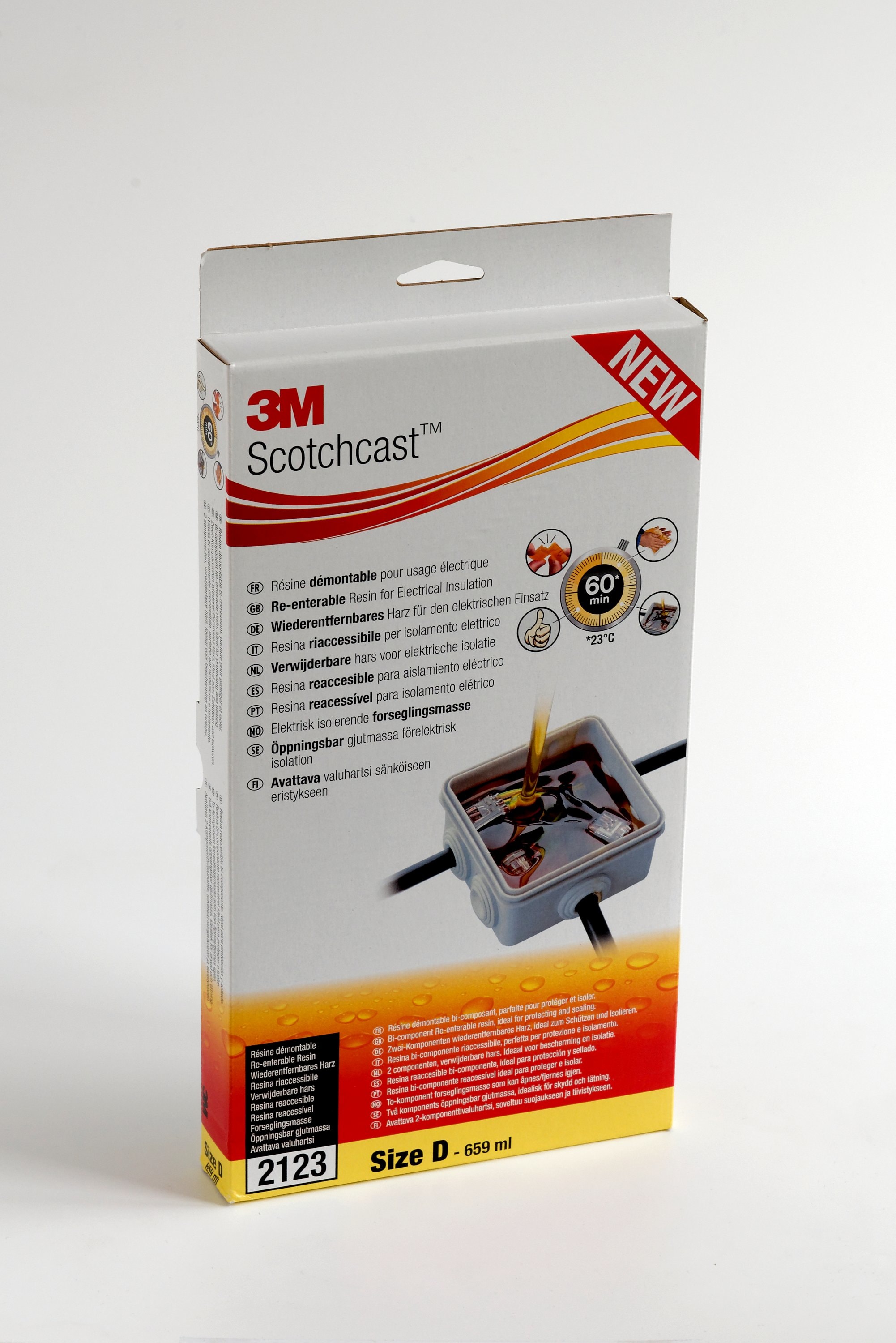 3M ITALIA - 3MI7100220970 SCOTCHCAST 2123-D RESINA 659ML