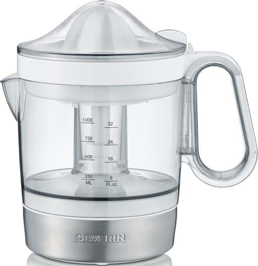 Severin SEV353500 Zitruspresse 85W 2Presskegel 1L R/L Lauf