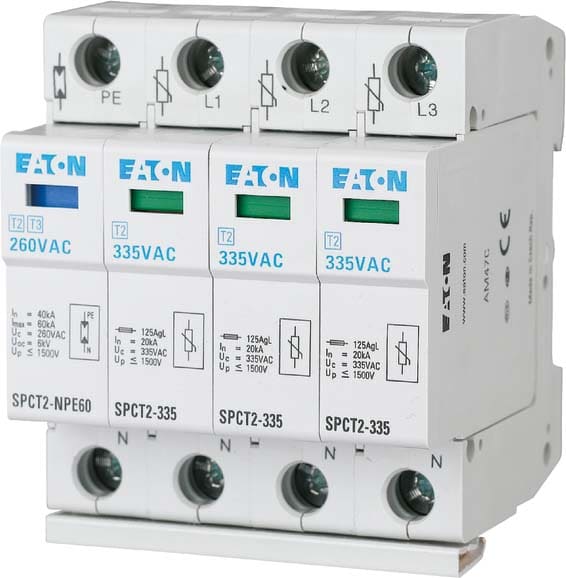 EATON - EAO167624 SPCT2-385-3+NPE SC. ESTR. CL.C/II 385V 3
