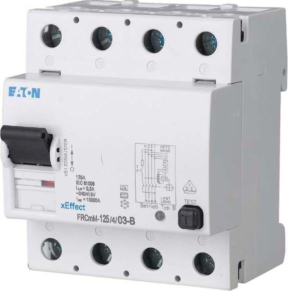 EATON EAO171190 FRCMM-125/4/03-S/BFQ DIF.PURO 4P 125A 03
