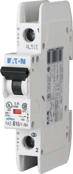 EATON - EAO102107 FAZ-D10/1-NA INT.AUT. UL/CSA 1P 10A D 10