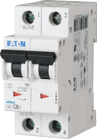 EATON - EAO278731 FAZ-B12/2 INT.MAGNETOTERMICO 2P B12 10/1