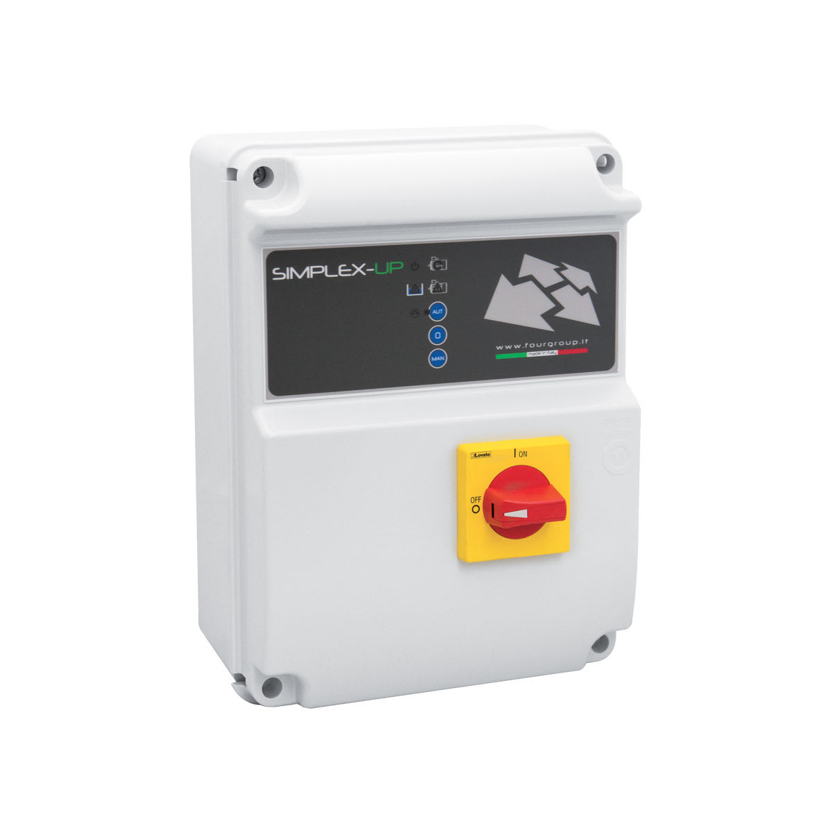 FOURGROUP - FOU013.03 MOD. SIMPLEX-UP-T/10HP QUADRO PER 1 POMP