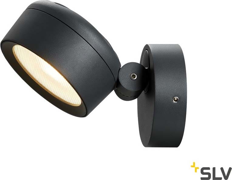 SLV ITALIA SRL SLV1002903 ESKINA, OUTDOOR PARETE/PLAFONE, ANTRACIT