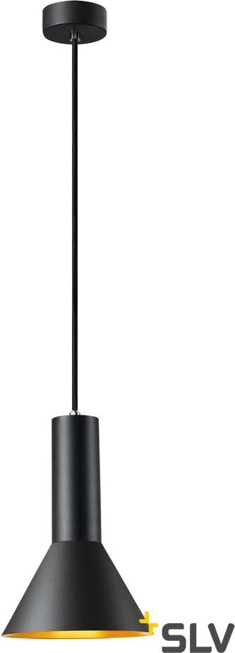 SLV ITALIA SRL - SLV1002948 PHELIA 175 E27, INDOOR SOSPENSIONE, NERO