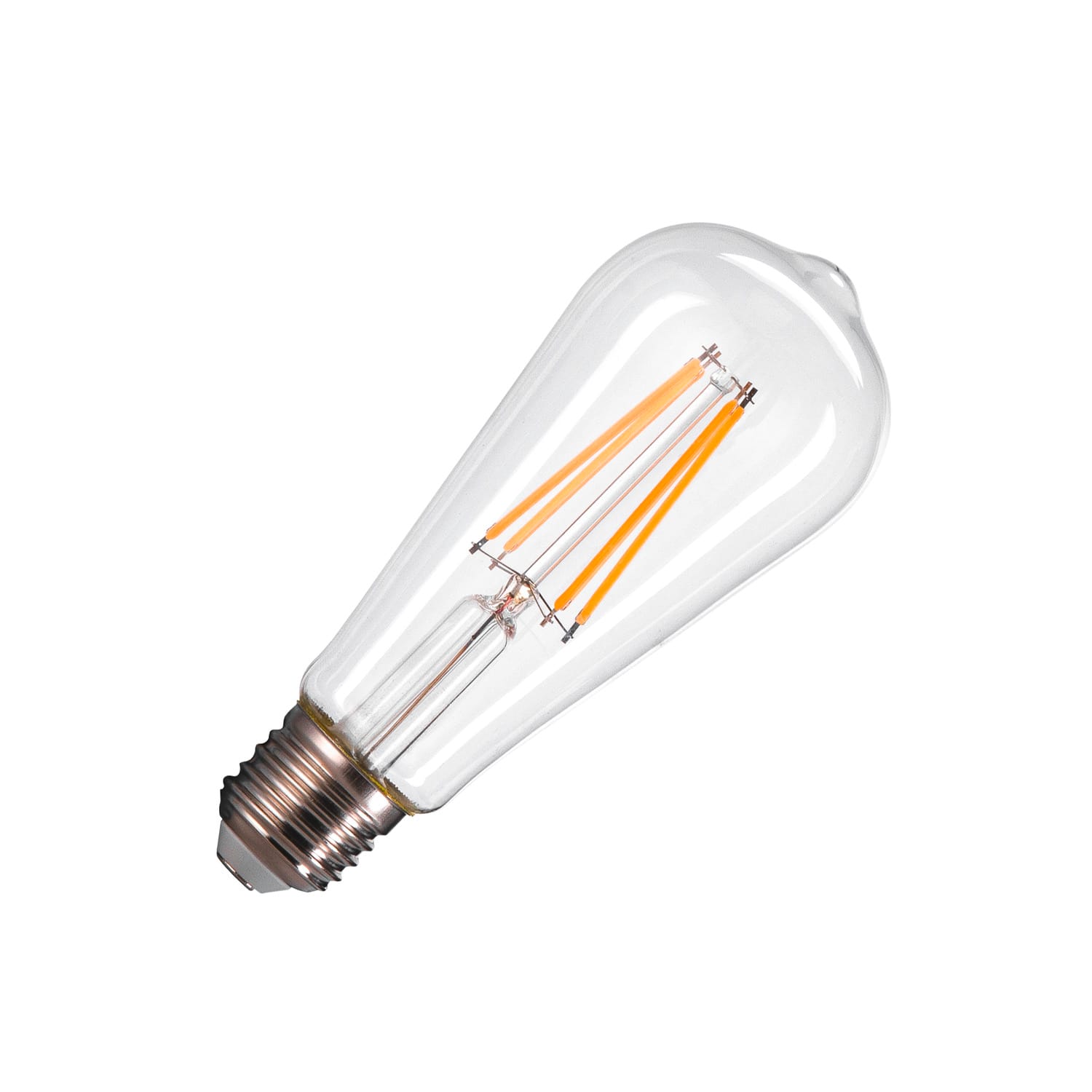 SLV ITALIA SRL SLV1005268 ST58 E27, LAMPADINA A LED TRASPARENTE 7,