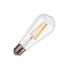 SLV ITALIA SRL SLV1005268 ST58 E27, LAMPADINA A LED TRASPARENTE 7,