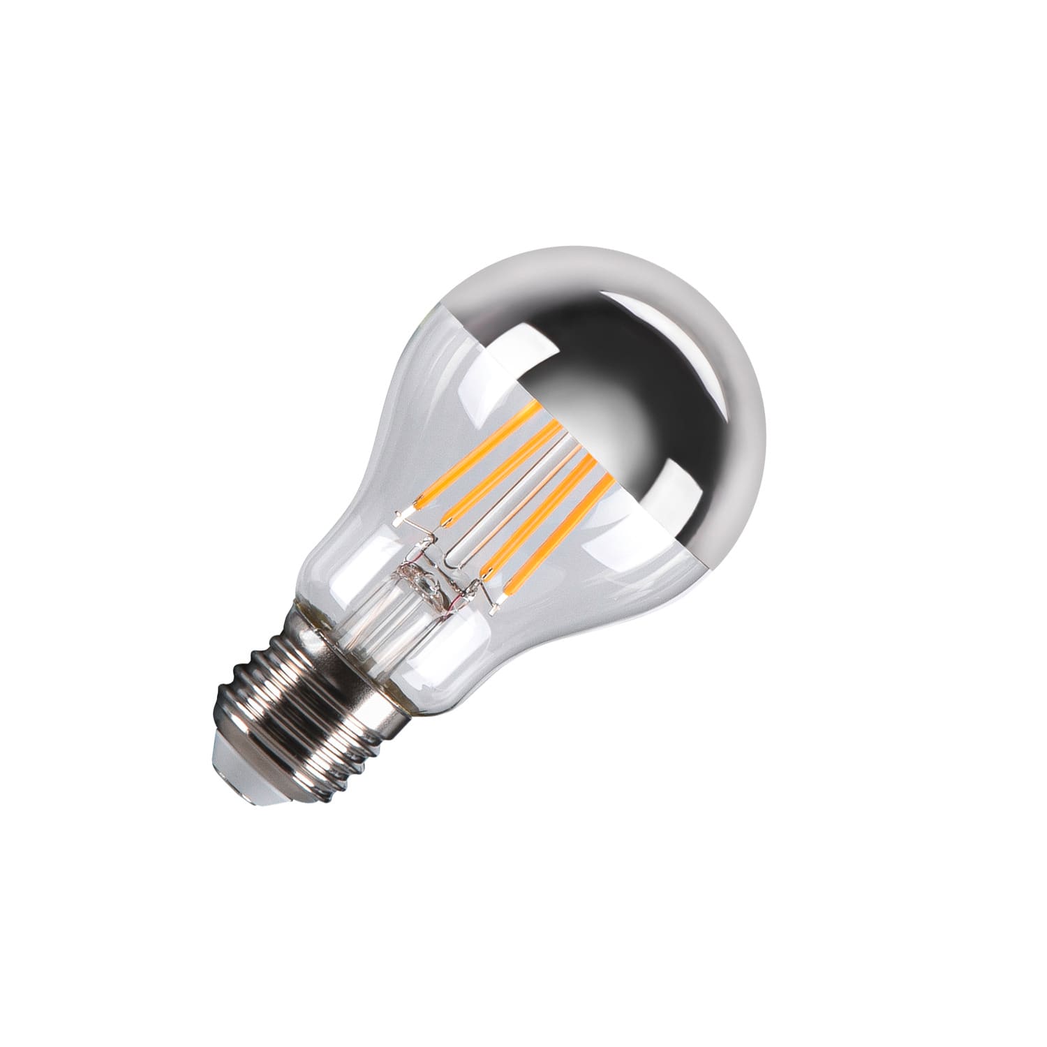 SLV ITALIA SRL SLV1005305 A60 E27 MIRRORHEAD, LAMPADINA A LED CROM