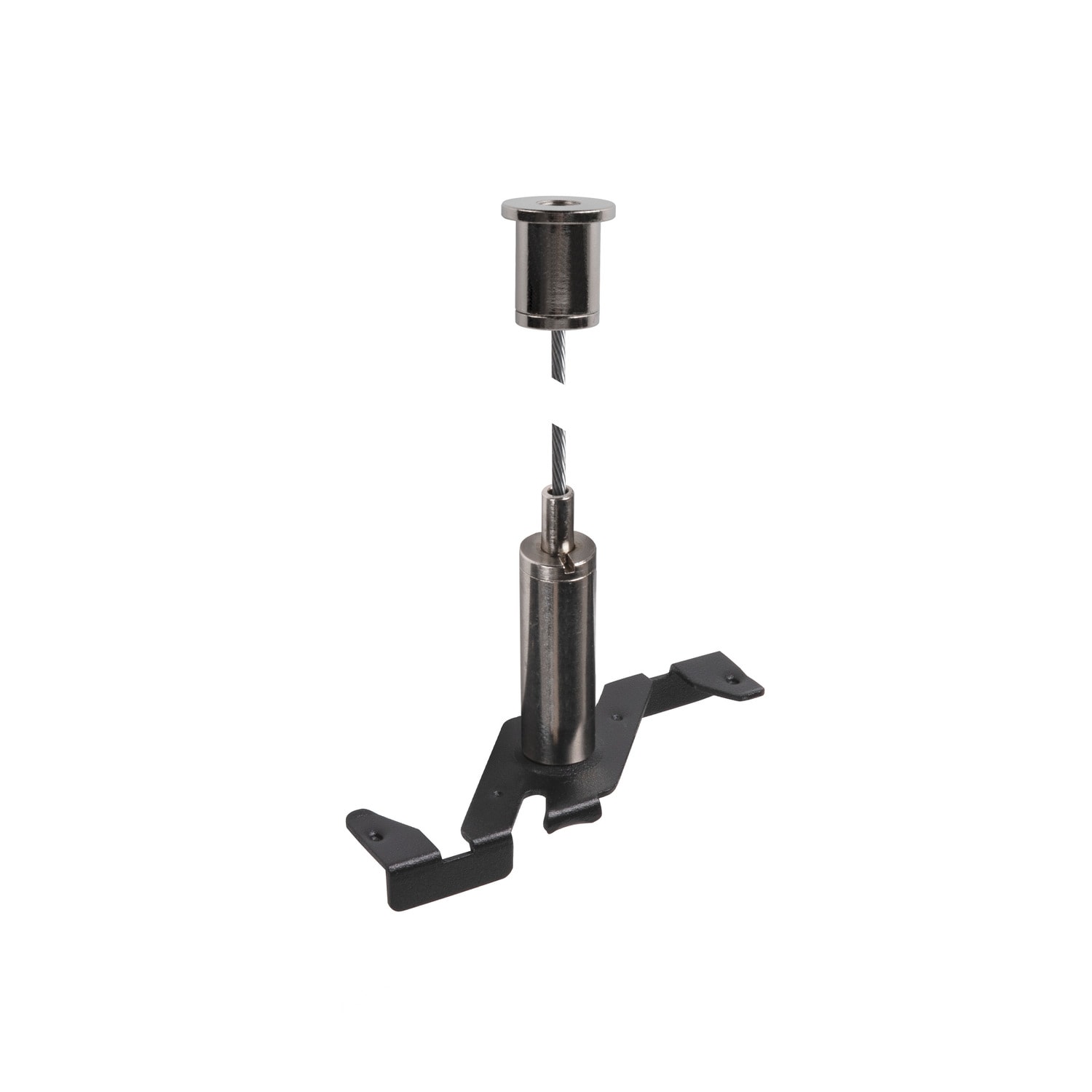 SLV ITALIA SRL SLV1006607 CAVO SOSPENSIONE 3 M BINARIO 48V, NERO
