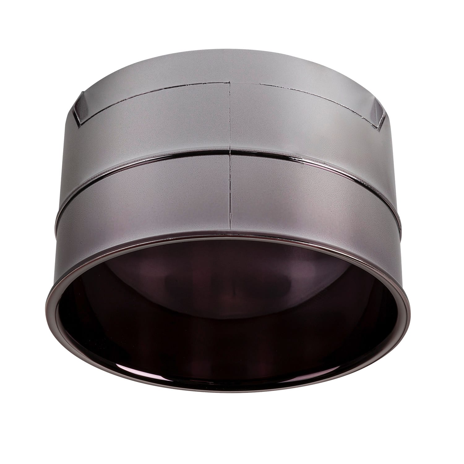 SLV ITALIA SRL SLV1007190 ASTO TUBE, RIFLETTORE, NERO LUCIDO/CROMO