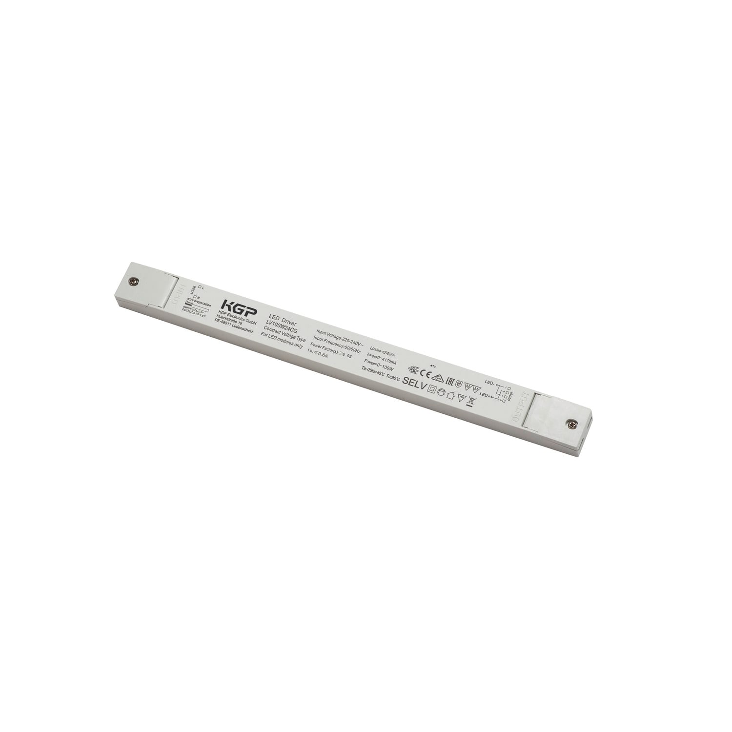 SLV ITALIA SRL SLV1007251 ALIMENTATORE LED 100 W, 24V BIANCO