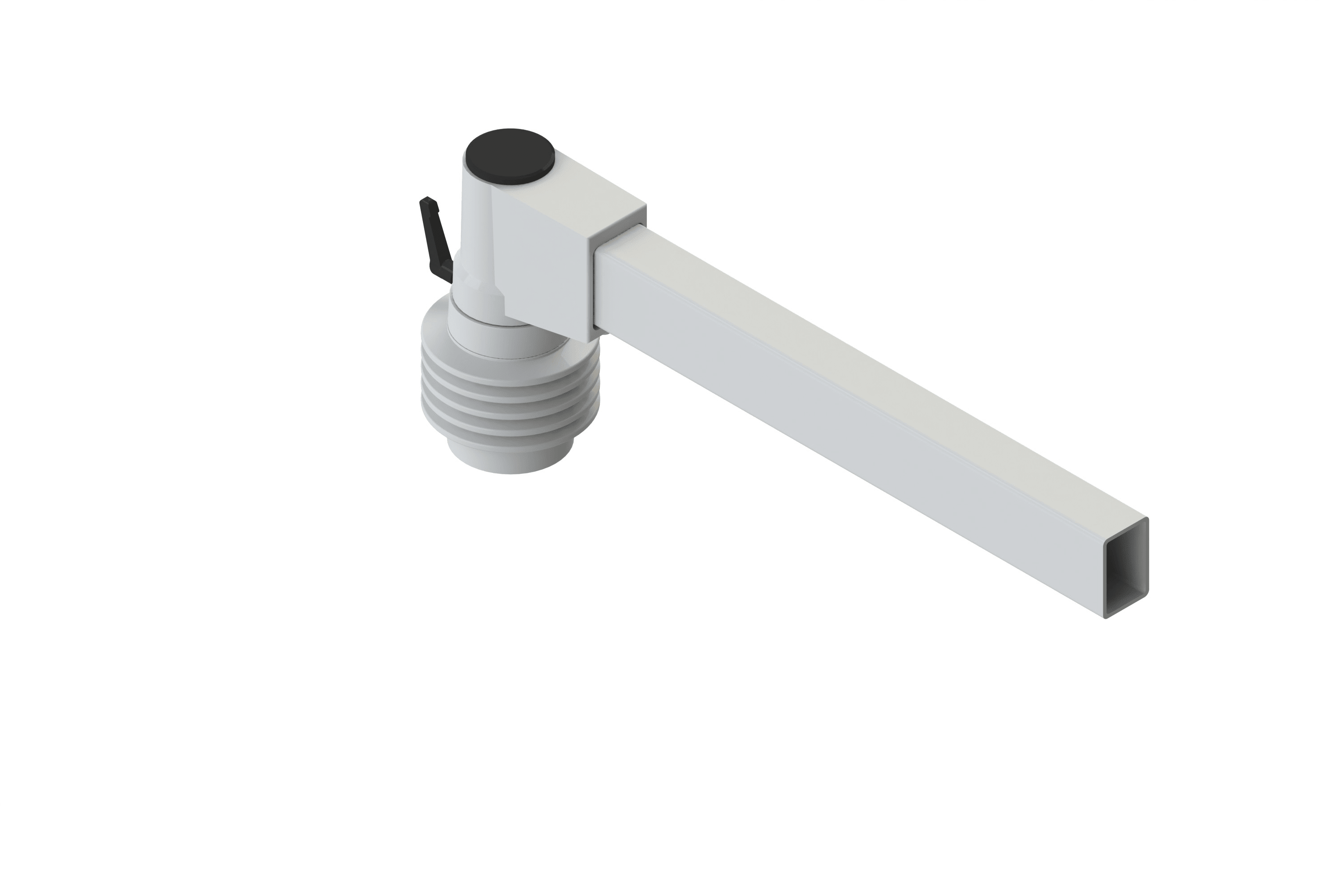 DKC-RAMBLOCK - RMBR5SLSRI Snodo a 90 gradi per tubo rettangolare 60x40 mm inclinabile