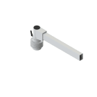 DKC-RAMBLOCK - RMBR5SLSRI Snodo a 90 gradi per tubo rettangolare 60x40 mm inclinabile