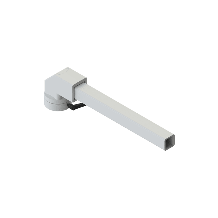 DKC-RAMBLOCK - RMBR5SHSRF Snodo rotante a 90 gradi per tubo quadro 80x80 mm