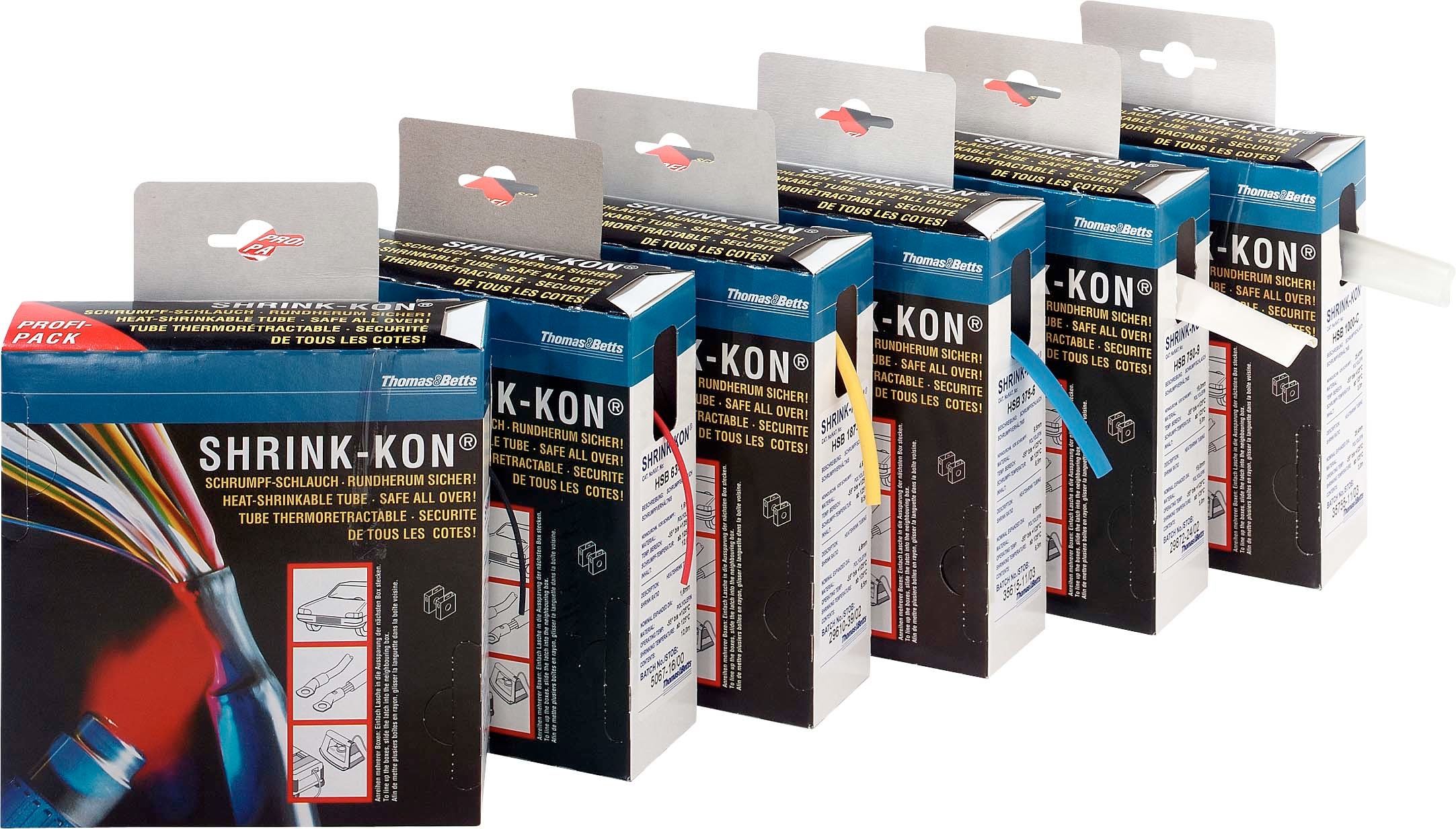 ABB SPA - ABBPIG0451-0-D SHRINK-KON PIG 3:1 D4,8 BOX 9M BK