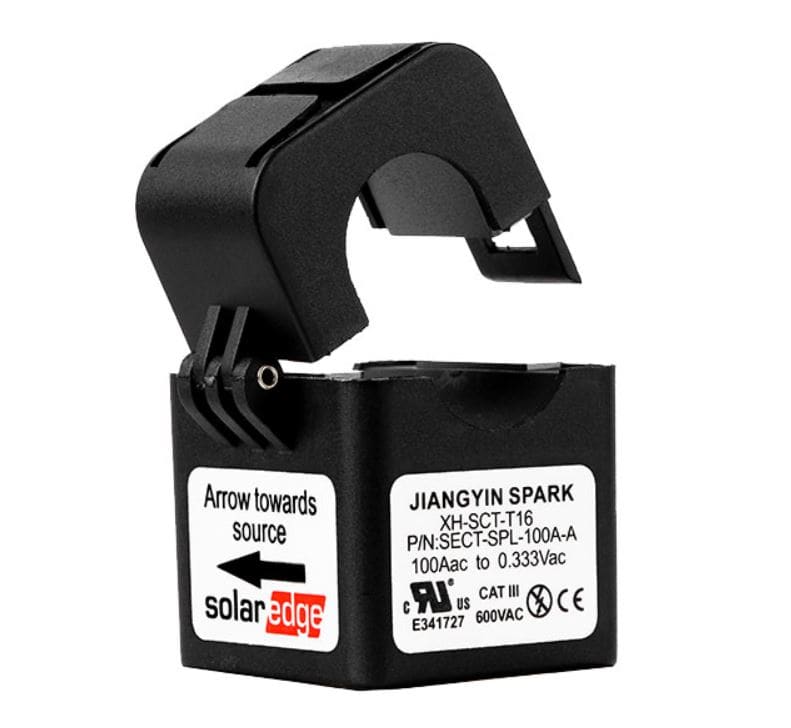 SOLAREDGE SHNSECT-SPL-100A-A 100A SPLIT-CORE CURRENT TRANSFORMER, FOR
