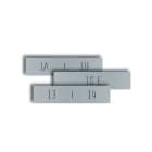 COMELIT GROUP SPA - COEUT9212FM/1516 PULSANTE DOPPIO FULL METAL 15-16 ULTRA