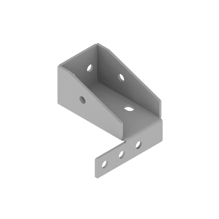 DKC-RAMBLOCK RMBR5SFMR01 SQUADRETTE FISS.MONT.RACK(4PZ)