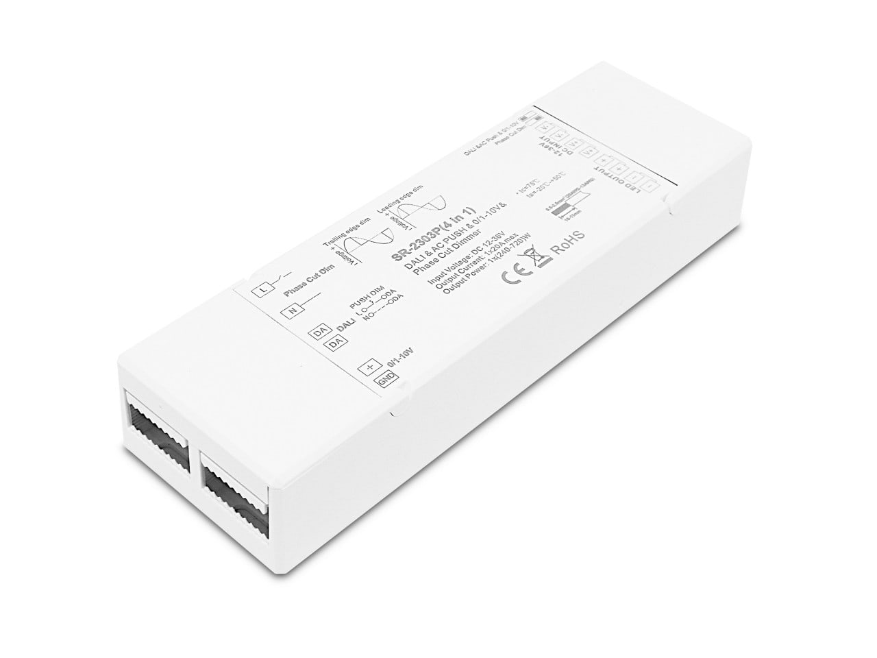 LEF LIGHTING SRL LEFSR-2303P4IN1 INTER. DIMM. 12-24-36VDC TF/PUSH/DALI