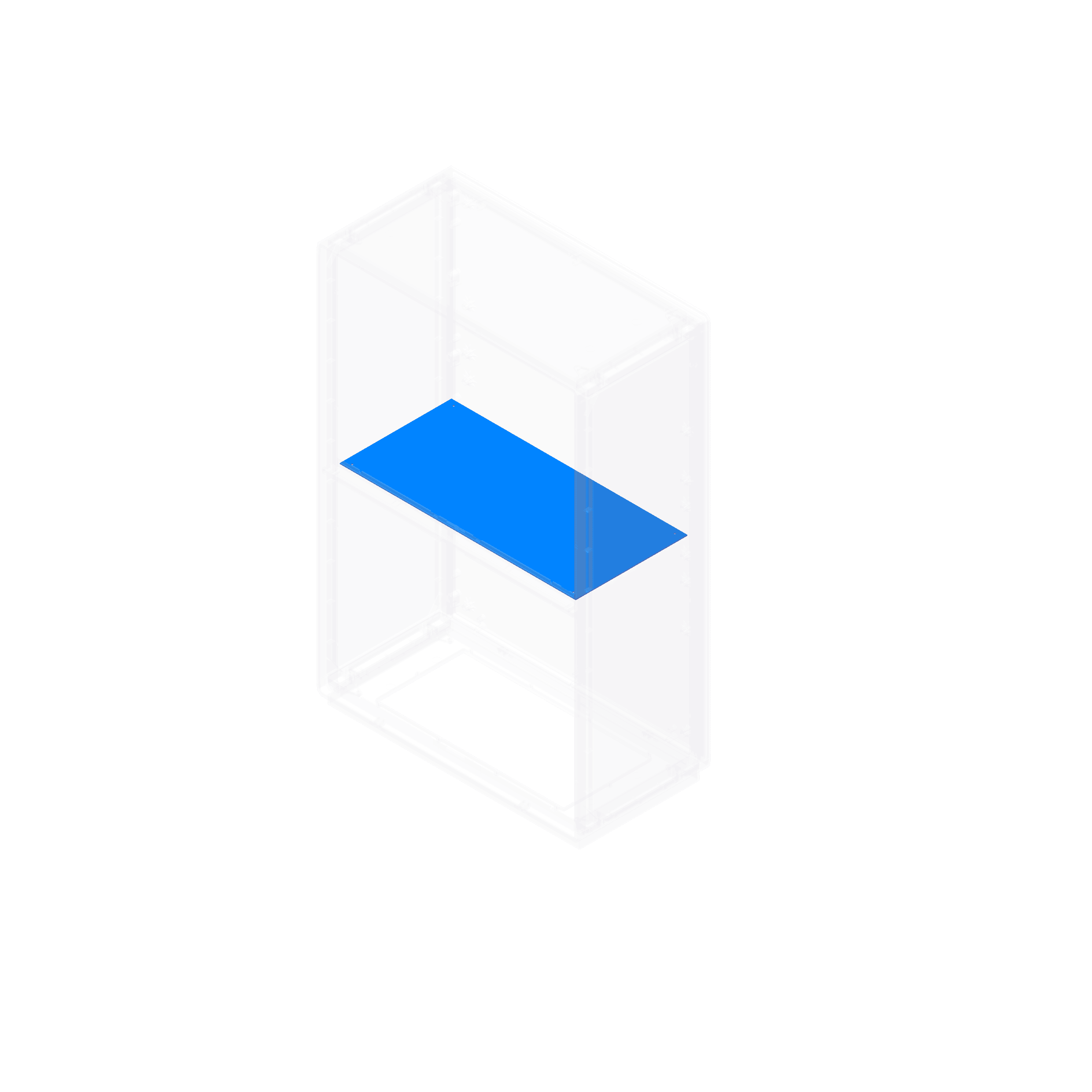 CONCHIGLIA - CON095779559 Acc. per Serie GRAFI 9 - Setto intermedio di separazione vani, profondità 460 mm