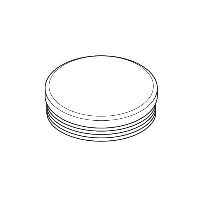 LOMBARDO - LOMLB1100082 TAPPO PALO STILL NERO