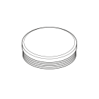 LOMBARDO - LOMLB110008G TAPPO PALO STILL GRIGIO