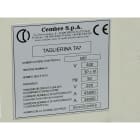 CEMBRE SPA - CEM88608 TARGA QUADRO MG-VRT-A AD.BLU PVC 25X80