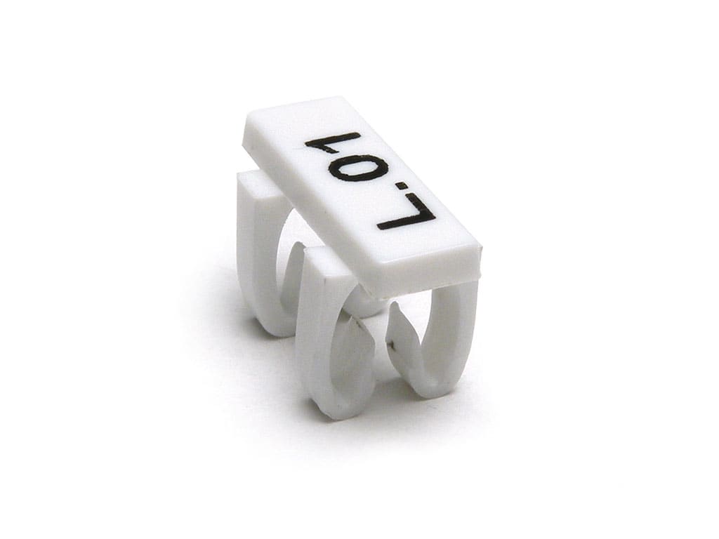 CEMBRE SPA - CEM40391 TARGH.SEGNACAVO MG-TDMO-01 4X16 BIANCO