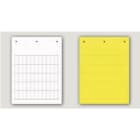 CABUR SRL - CBRTAP6715Y TESSERA PVC FLAT GIALLA 15X67 MM