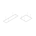 NOVALUX SPA - NOX16223.99 THE PANEL: KIT SOSP.600/1200 CAVI 4X3MT