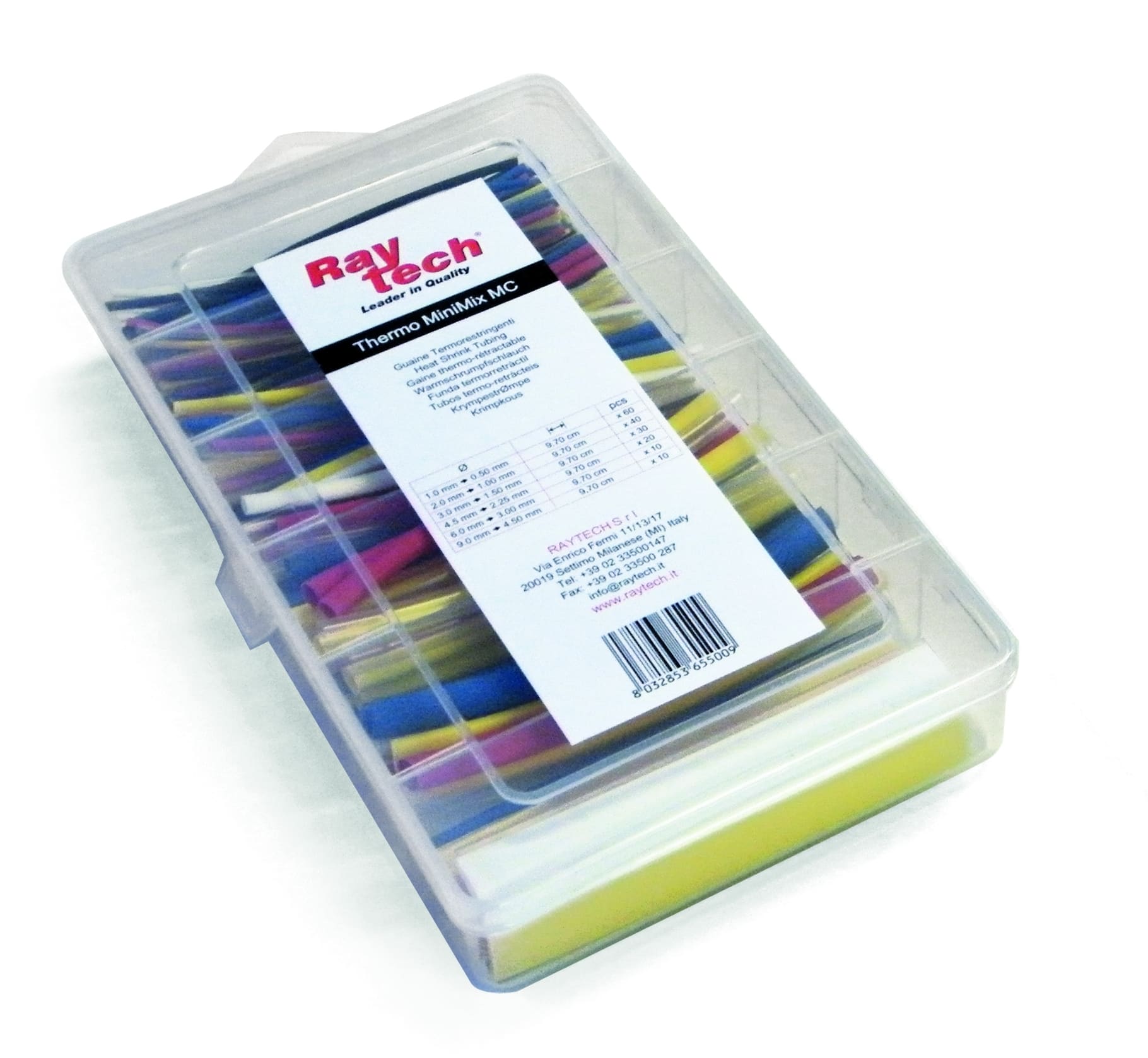 RAYTECH SRL RYTTHERMOMIN-MC THERMO MINIMIX-MC GUAINE TERMO COLORI MI
