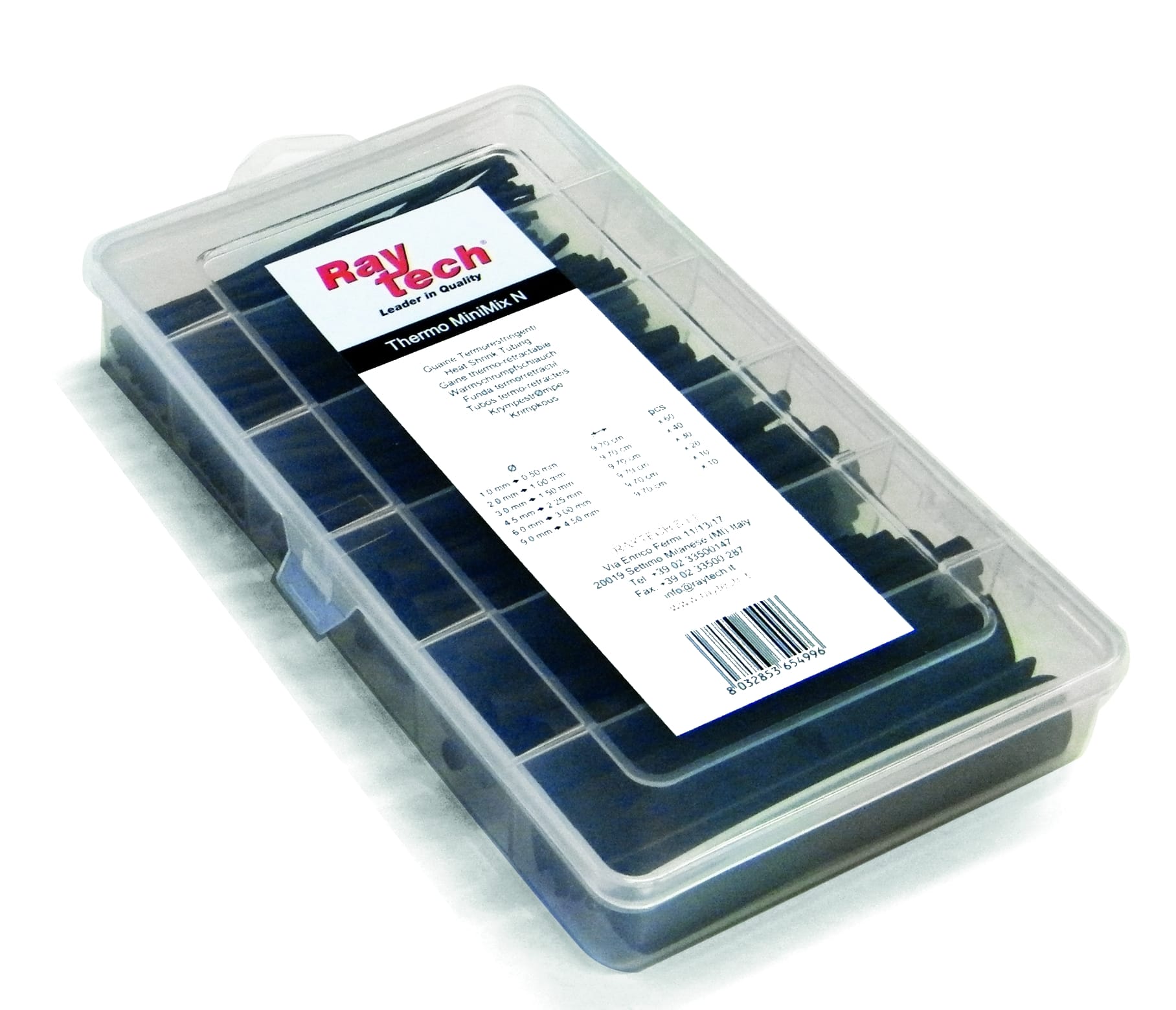 RAYTECH SRL RYTTHERMOMIN-N THERMO MINIMIX-N KIT GUAINE TERMO NERO