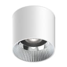 NOVALUX SPA - NOX108201.01 TIN 23W: Apparecchio LED cilindrico, per installazione a plafone. Ottica fissa, con sorgente COB LED ad alta resa cromatica CRI >90, posizionata reces