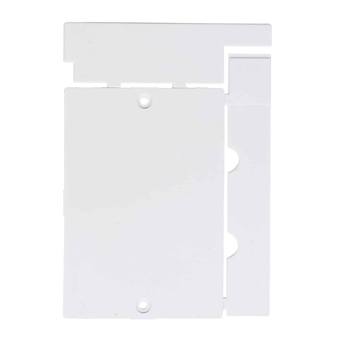 BRADY ITALIA - MODTQ1BIA BASE NAME PLATE 1 WHITE 20-ETICHETTA