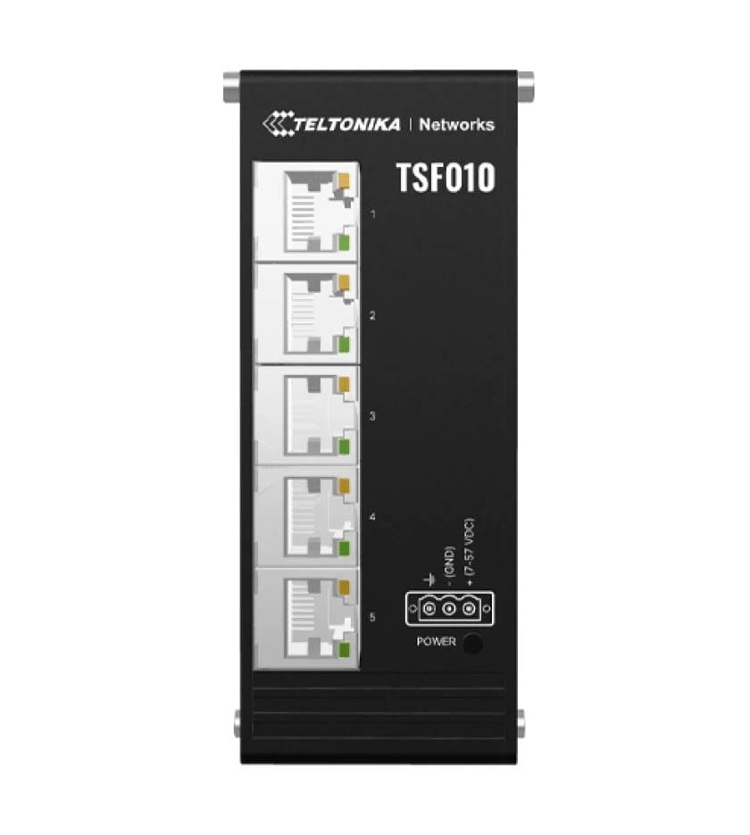 TELTONIKA NETWORKS - TTKTSF010000001 TSF010 FLAT SWITCH 5 X 100 PORTS PROFIN