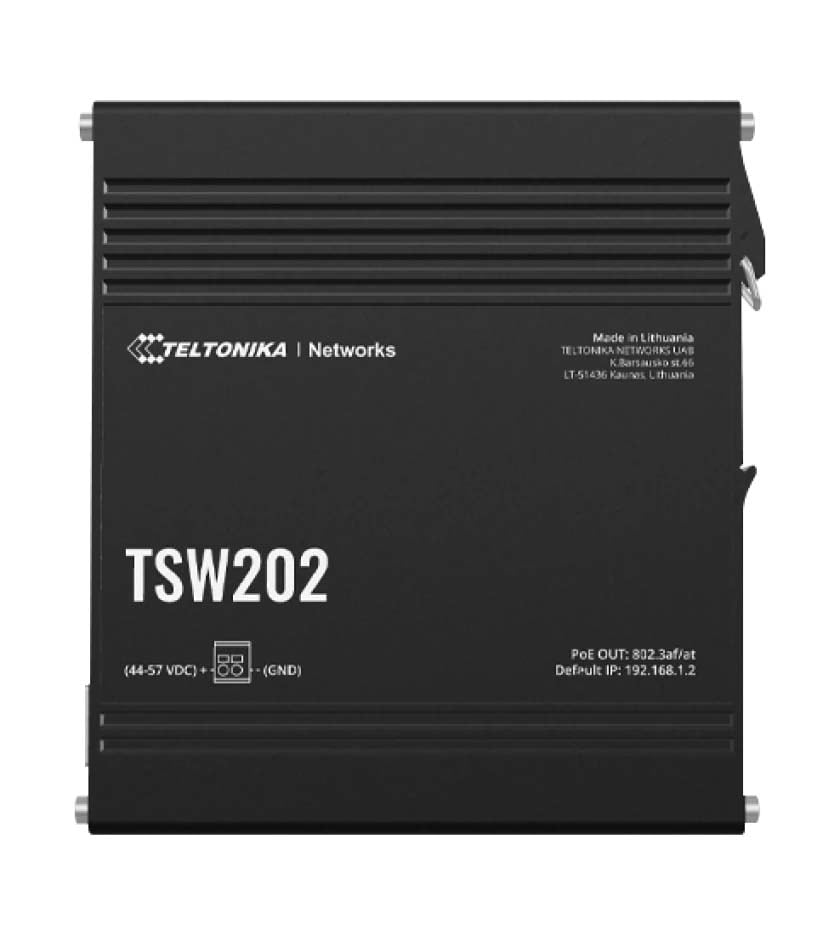 TELTONIKA NETWORKS TTKTSW202000001 SWITCH MANAGED 8X100 POE+ 2 SFP PN