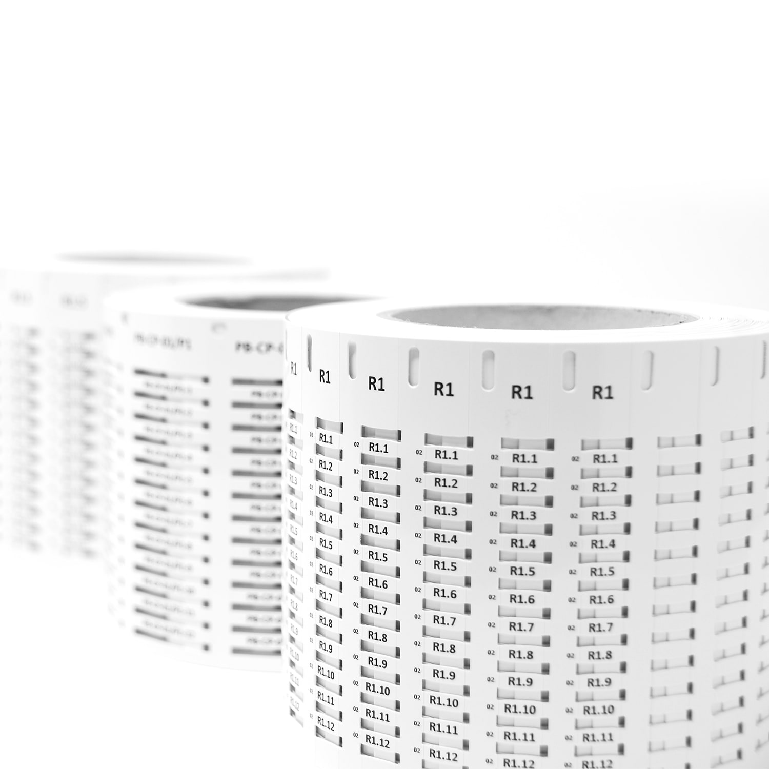 GRAFOPLAST SRL GRATCT20W TESSERA FILO PVC BIANCO 20X4MM 6000PZ